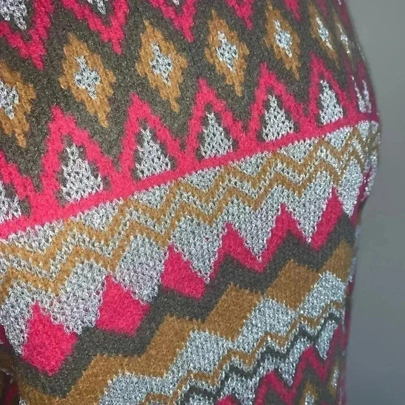 Marc New York Multi Color Metallic Sweater - Picture 4 of 4